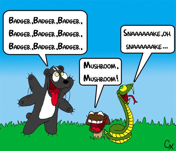 Badger Badger Badger