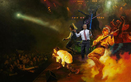 Lightsaber Obama
