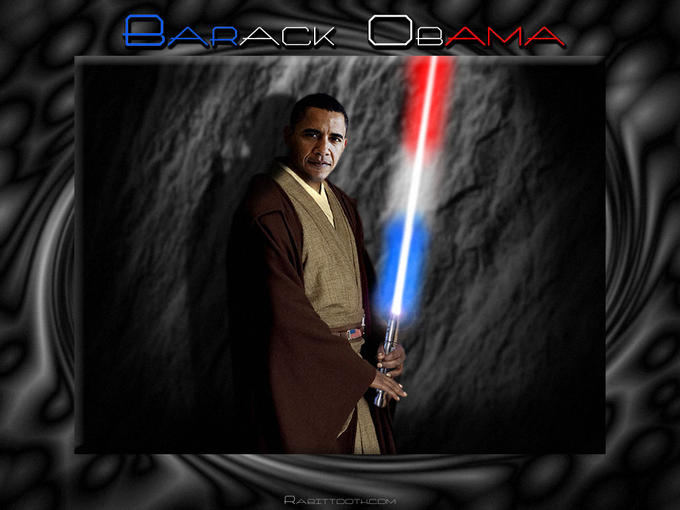 Lightsaber Obama