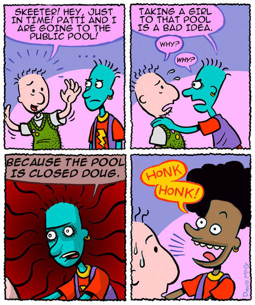 Honk Honk!/Doug comic