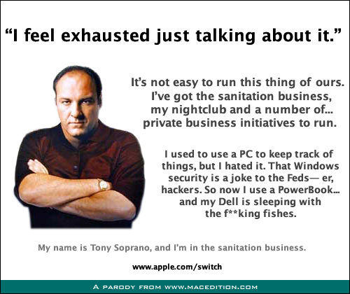Apple/Mac Switch spoofs