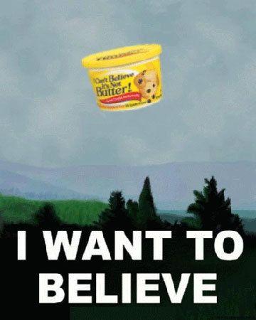 "I Want To Believe" Poster