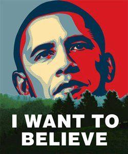 "I Want To Believe" Poster
