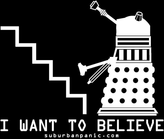 "I Want To Believe" Poster