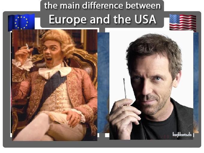 The Main Difference Between Europe and USA