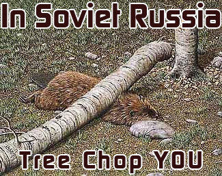 In Soviet Russia...