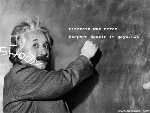 Einstein Blackboard