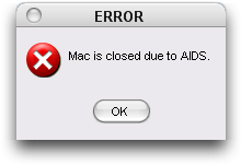 Fake/Funny Error Messages