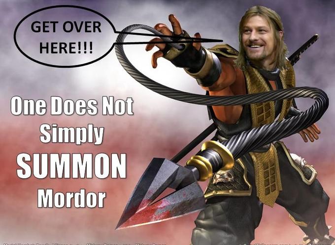 One Does Not Simply Walk into Mordor
