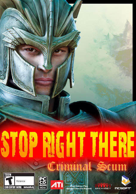 Stop Right There Criminal Scum