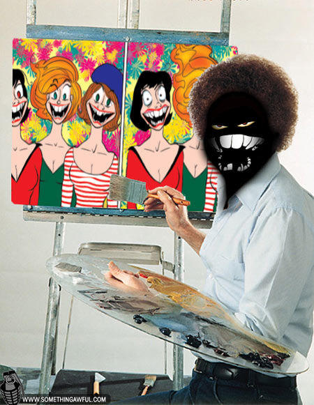 Photoshop Bob Ross