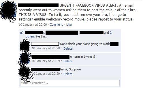 Bra Status Updates
