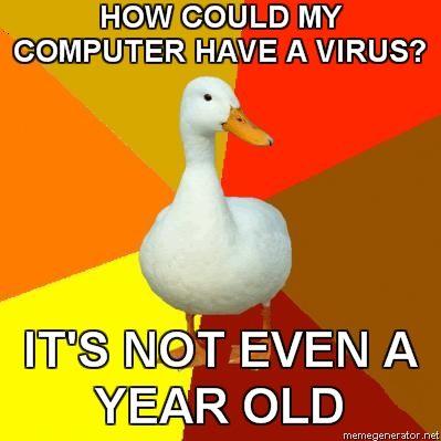 Technologically Impaired Duck