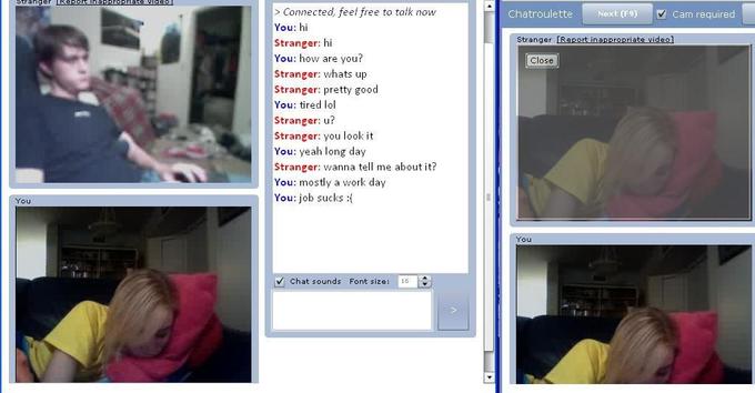 Chatroulette reactions