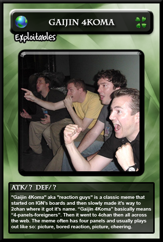 Reaction Guys / Gaijin 4Koma