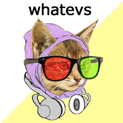 Hipster Kitty