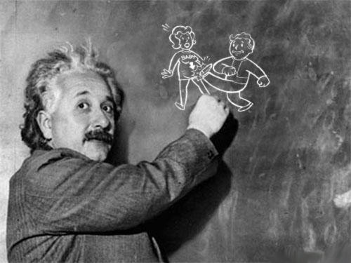 Einstein Blackboard