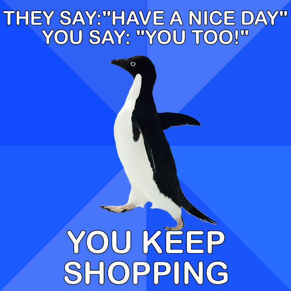 Socially Awkward Penguin