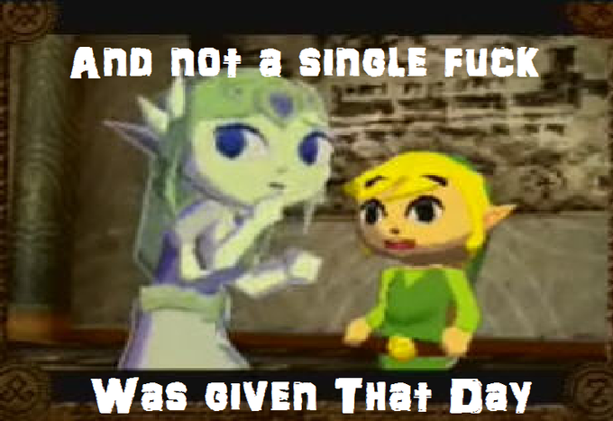 And Not a Single Fuck Was Given That Day