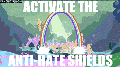 my-little-pony-friendship-is-magic-brony-hater-gonna-hate-but-bronies-never-feel-it.gif