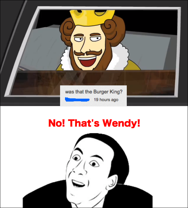 Wrong! That's Colonel Sanders!