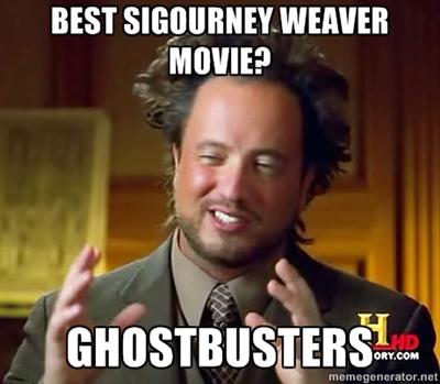 Giorgio A. Tsoukalos' favorite Sigourney Weaver movie?