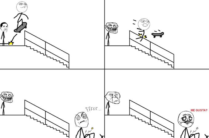 Me Gusta skating bail