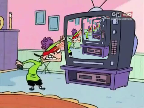 Kevin's TV Displays Infinite Regression