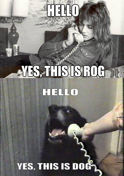 Yes, This is Rog