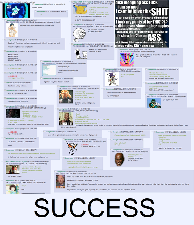 4Chan & Toonami SUCCESS