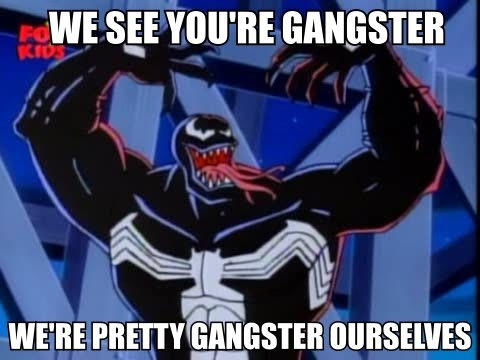 We see you're gangster