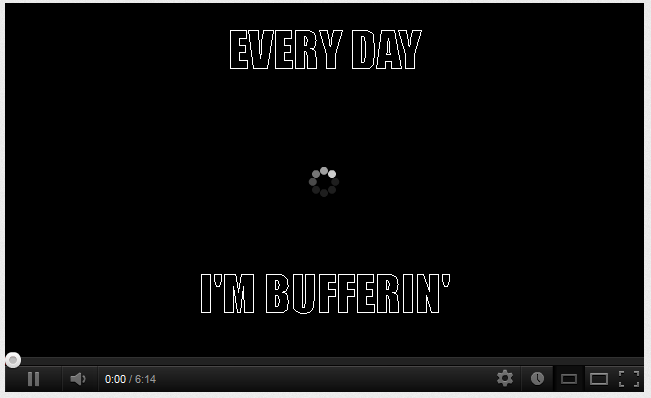 EVERYDAY I'M BUFFERIN'