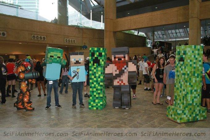 Samus by Chozoboy vs Minecraft