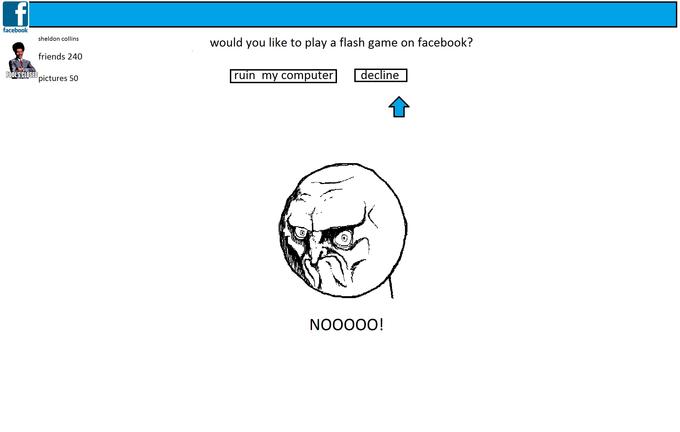 no flash games please