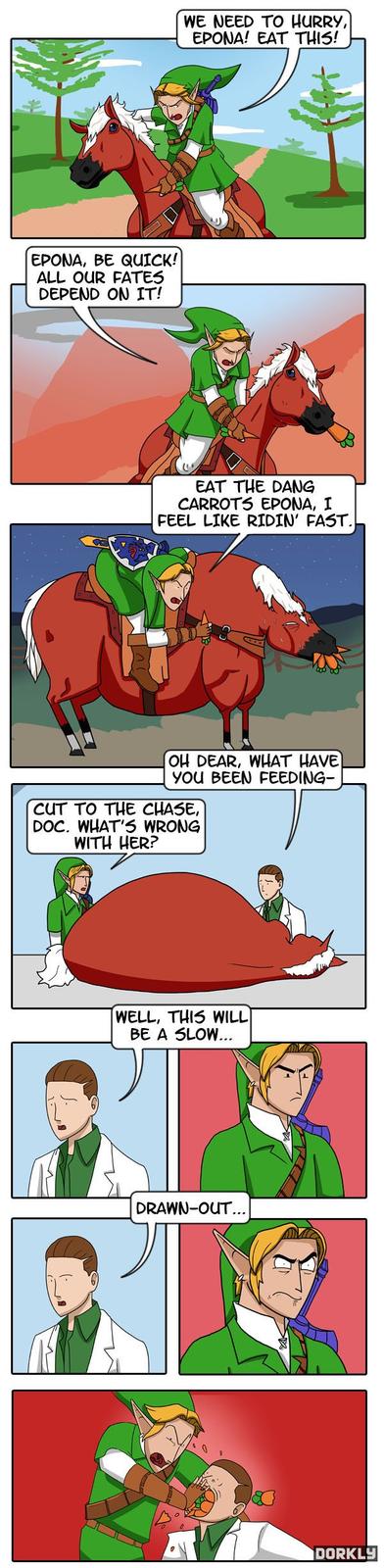 Link's In A Hurry