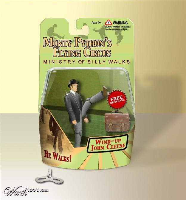 Silly Walks action figure
