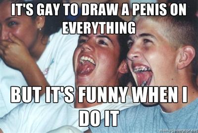 Penises aren't funny