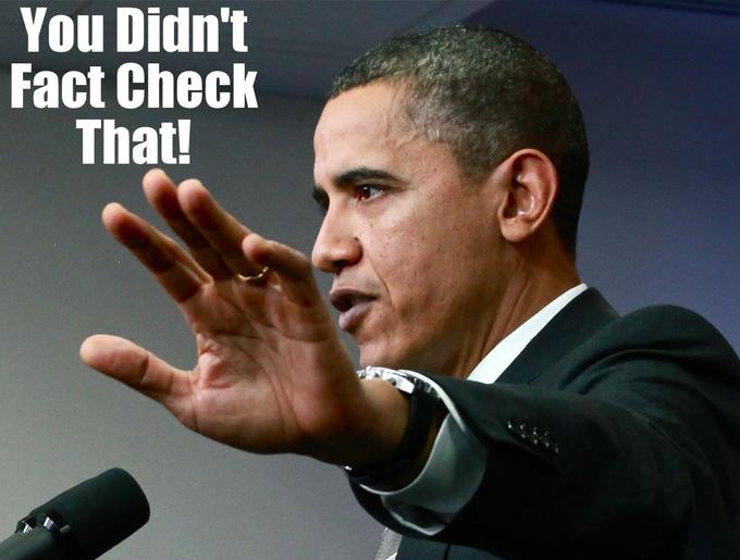 You Didn't Fact Check That