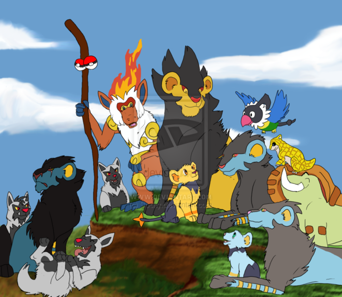 The Pokemon King by http://sochy.deviantart.com/