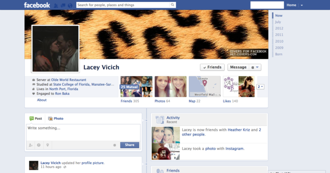 Friends & 25 Mutual friends to Lacey (from IRC)