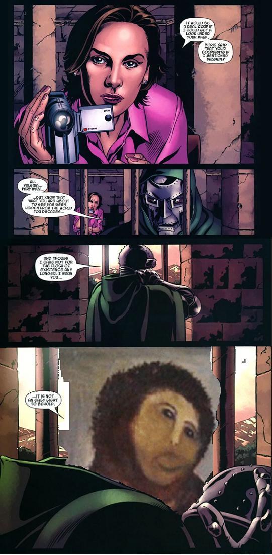 Under Dooms Mask...