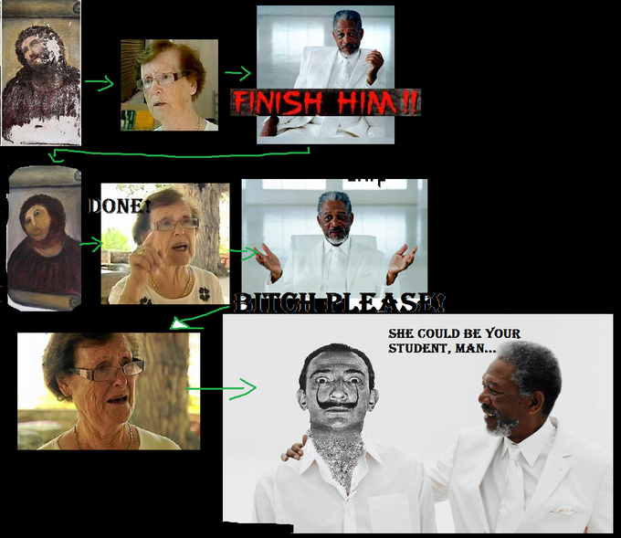 My story of the botched jesus picture