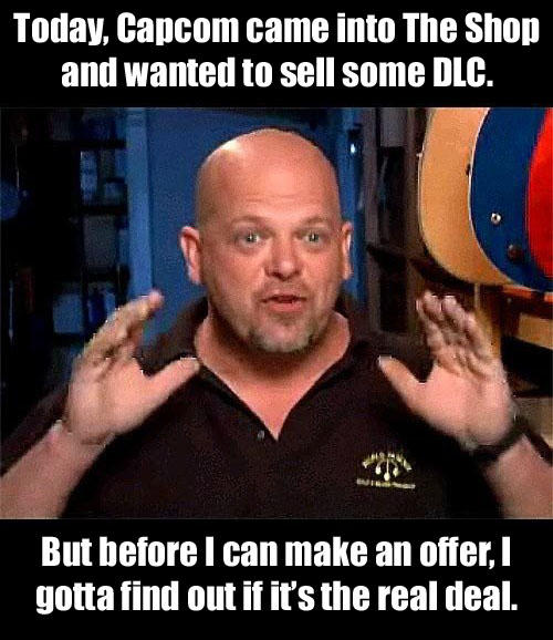 Rick on Capcom's DLC