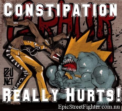 Blanka and Eddy Constipated
