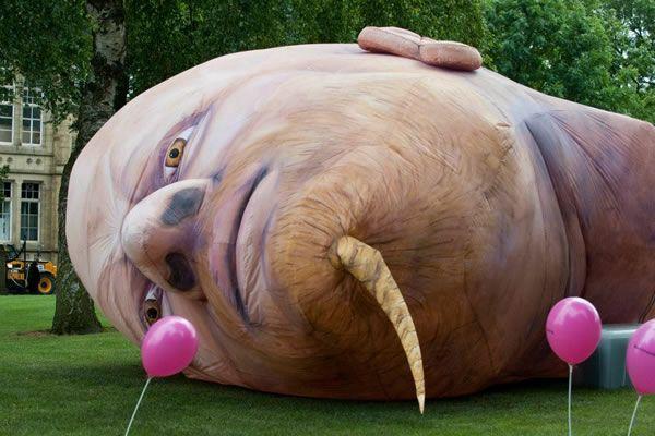Meme Junkyard, an Art Installation by Wafaa Bilal in Manchester, UK