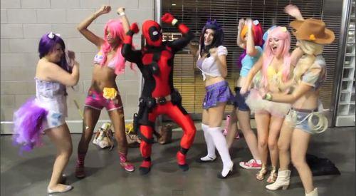 big adventure, tons of fun, a beautiful heart, faithful and strong, sharing kindness, it's an easy feat, and deadpool makes it all complete!!!