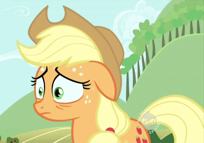 Apple Jack Worried