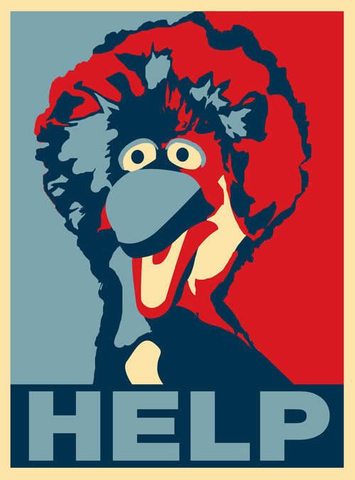 Big Bird Asks for Help