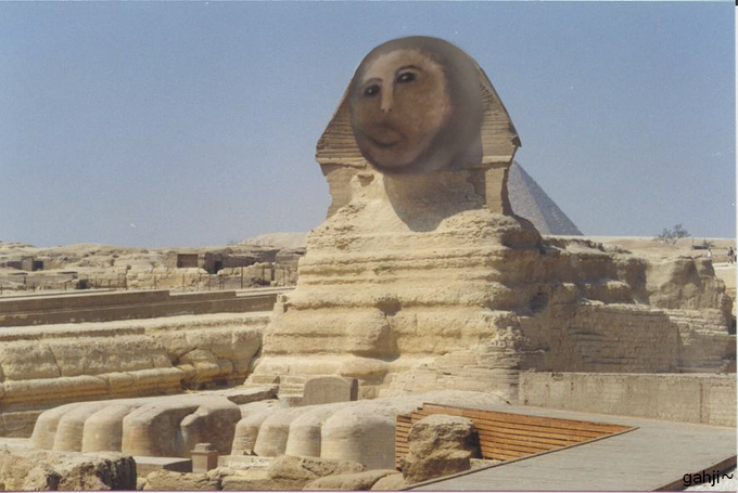 Ecce homo sphinx