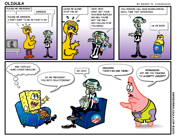 Big Bird Squidword Comic